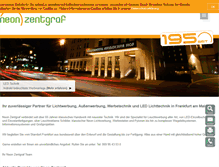Tablet Screenshot of neon-zentgraf.de